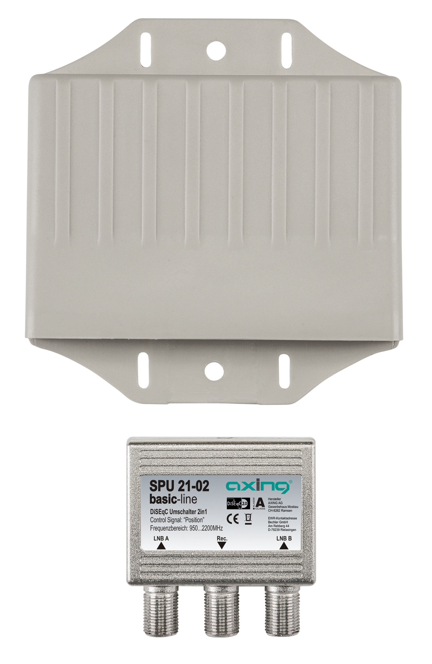 Axing SPU 21-02 DiSEqC Umschalter 2in1