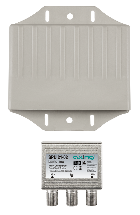 Axing SPU 21-02 DiSEqC Umschalter 2in1
