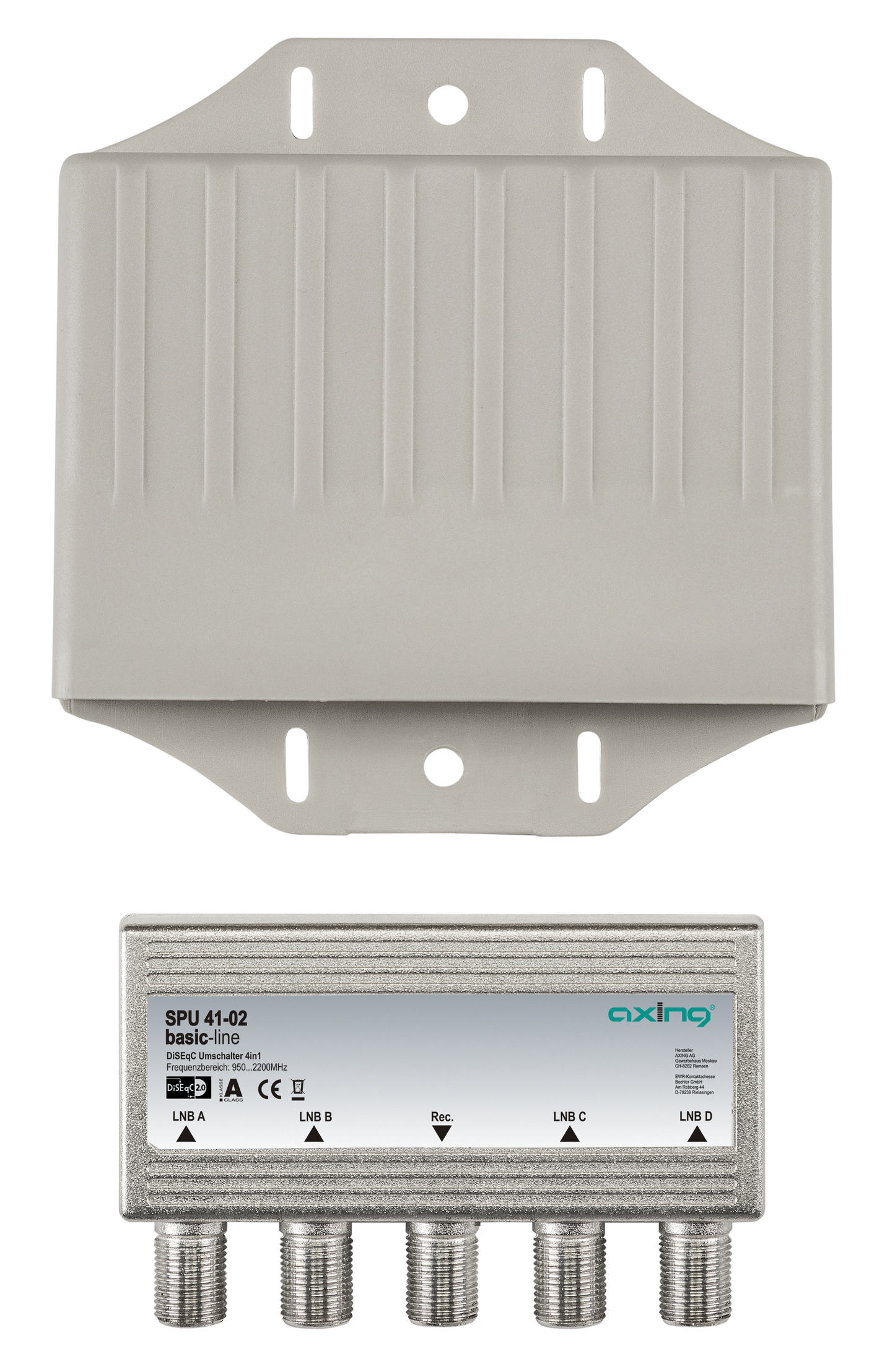 Axing SPU 41-02 DiSEqC Umschalter 4in1